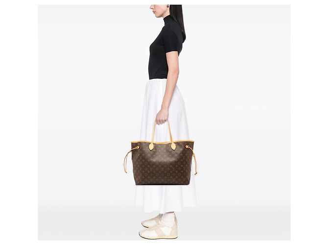 Louis Vuitton Brown Monogram Neverfull GM - vue 6