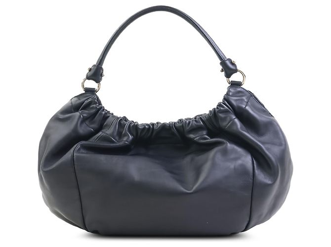 Salvatore Ferragamo Borsa Ferragamo Vara Bow in pelle nera - vista 2
