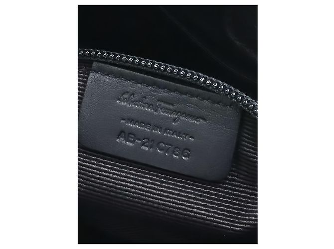 Salvatore Ferragamo Borsa Ferragamo Vara Bow in pelle nera - vista 5