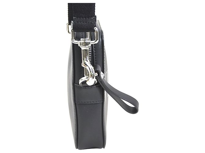 Valentino Borsa a Tracolla VLTN Piccola in Pelle Nera - vista 11