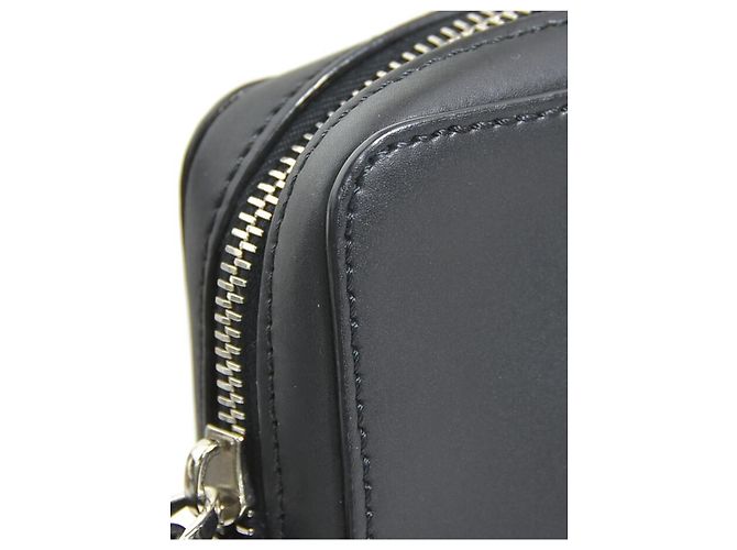 Valentino Borsa a Tracolla VLTN Piccola in Pelle Nera - vista 6