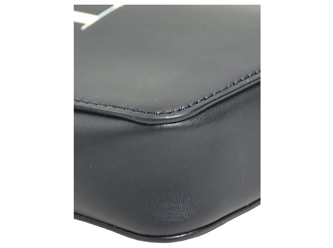 Valentino Borsa a Tracolla VLTN Piccola in Pelle Nera - vista 8
