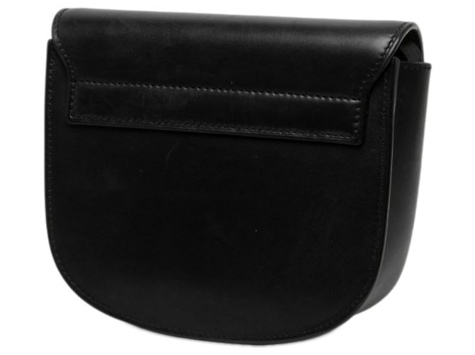 Autre Marque Saint Laurent Black Small Leather Monogram Kaia Crossbody - vista 2