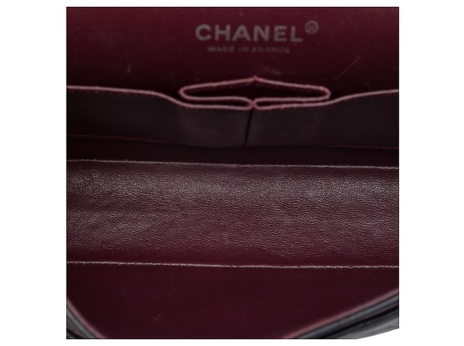 Chanel Black Medium Classic Lambskin Double Flap - vista 4