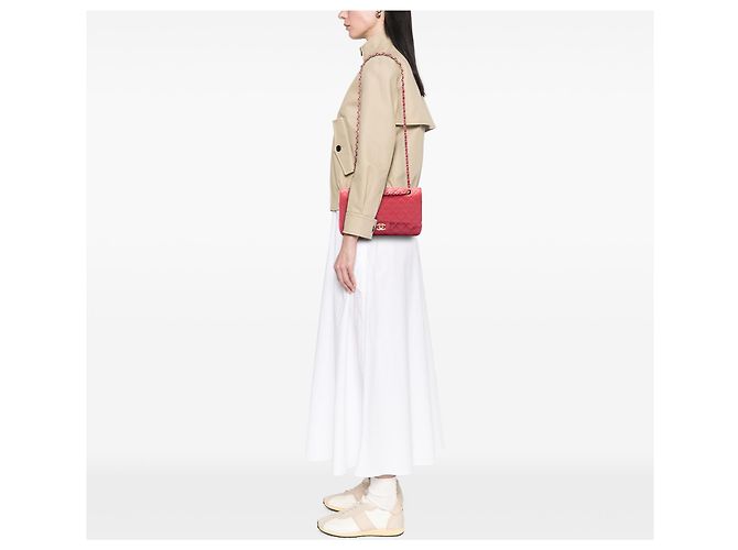 Chanel Pink Medium Classic Caviar Double Flap - vue 6