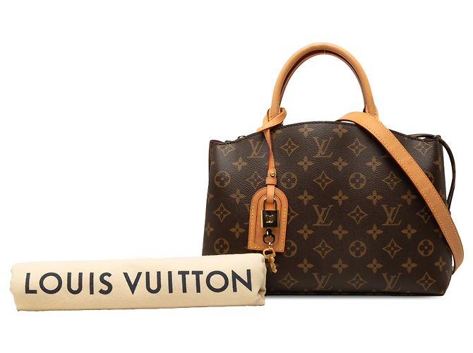 Louis Vuitton Brown Monogram Petit Palais - vista 8