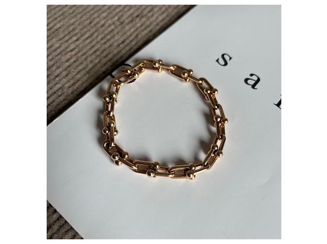 Bracciale Tiffany & Co. HardWear Medium in Oro Rosa 18K - vista 6