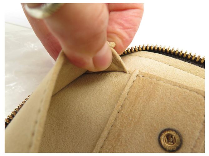 LOUIS VUITTON REISEETUI KRAVATTENHALTER MONOGRAM CANVAS M47535 TIE CASE - Ansicht 14