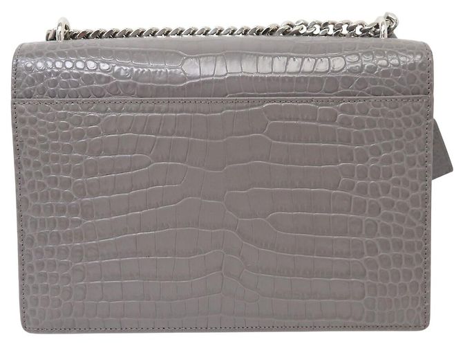 Autre Marque NEUE SAINT LAURENT SUNSET MEDIUM 442906 HANDTASCHE AUS KROKO-LEDER BAG - Ansicht 2