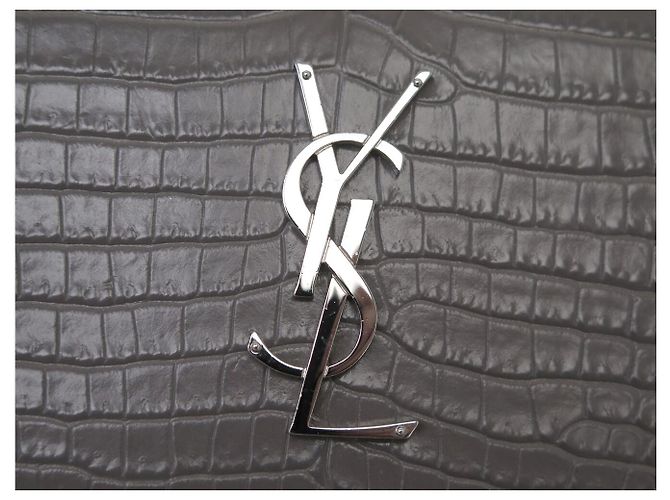 Autre Marque NEUE SAINT LAURENT SUNSET MEDIUM 442906 HANDTASCHE AUS KROKO-LEDER BAG - Ansicht 7