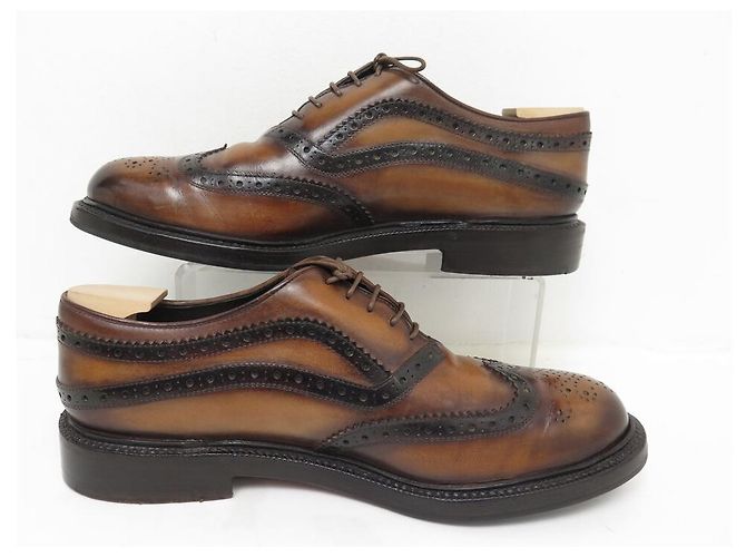 SCARPE BERLUTI JAMES ELLIPSE 8 42 RICHELIEU PELLE + CALZATURE - vista 2
