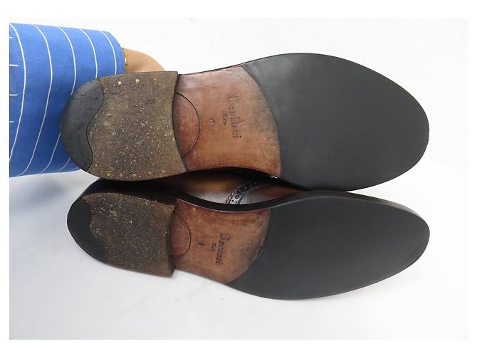 SCARPE BERLUTI JAMES ELLIPSE 8 42 RICHELIEU PELLE + CALZATURE - vista 6