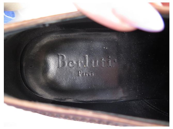 SCARPE BERLUTI JAMES ELLIPSE 8 42 RICHELIEU PELLE + CALZATURE - vista 8
