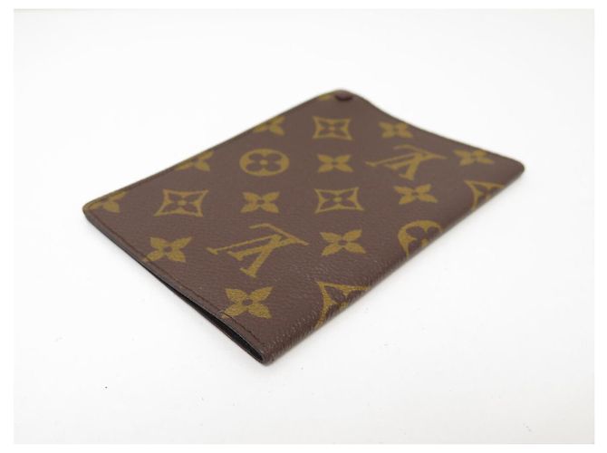 VINTAGE LOUIS VUITTON DOCUMENT HOLDER COVER 1970 MONOGRAM CANVAS - view 4
