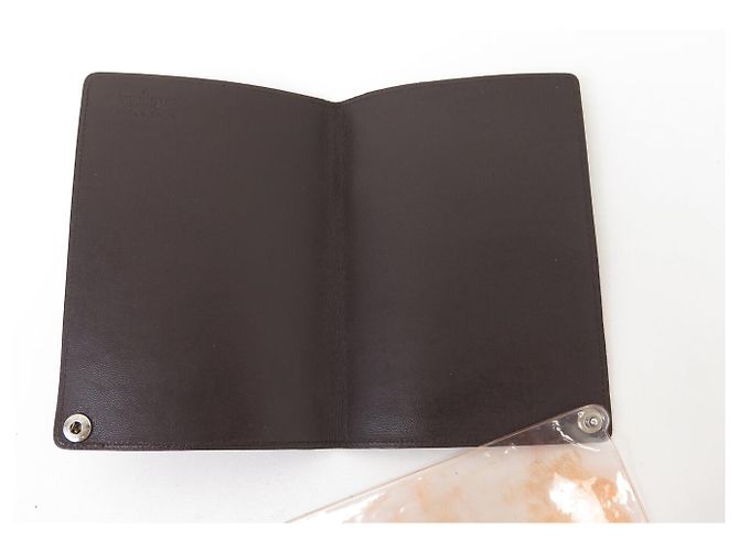 VINTAGE LOUIS VUITTON DOCUMENT HOLDER COVER 1970 MONOGRAM CANVAS - view 6