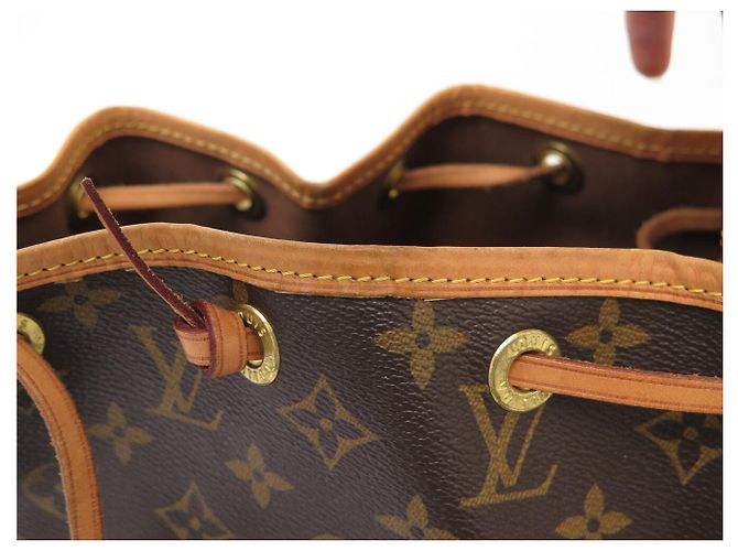 LOUIS VUITTON NOE PM M40818 MONOGRAM CANVAS SCHULTERHANDTASCHE - Ansicht 13