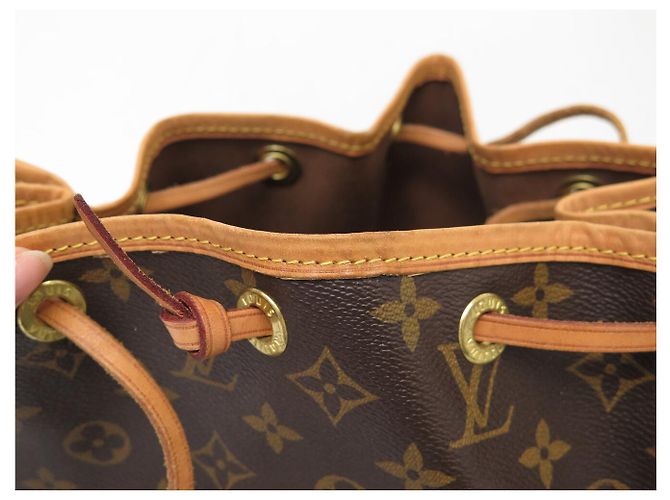 LOUIS VUITTON NOE PM M40818 MONOGRAM CANVAS SCHULTERHANDTASCHE - Ansicht 14