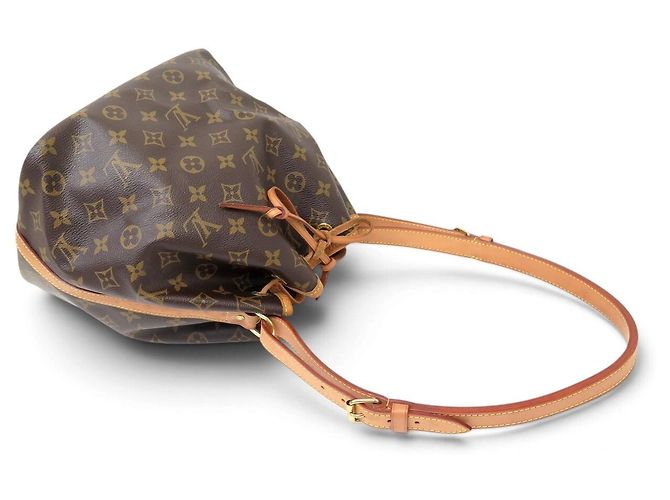 LOUIS VUITTON NOE PM M40818 MONOGRAM CANVAS SCHULTERHANDTASCHE - Ansicht 5