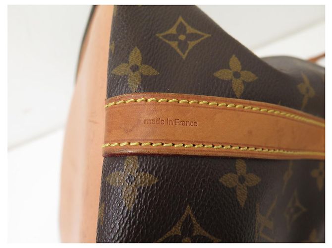 LOUIS VUITTON NOE PM M40818 MONOGRAM CANVAS SCHULTERHANDTASCHE - Ansicht 9