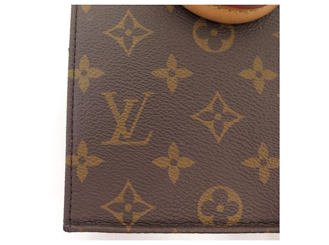 CABAS A MANO LOUIS VUITTON PETIT SAC PLAT MONOGRAM M81295 BANDOULIERE BAG - vista 6