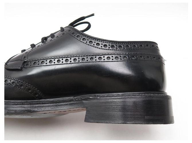 SCARPE CHURCH'S GRAFTON DERBY 7G 41 TRIPLES SEMELLES PELLE NERA - vista 15