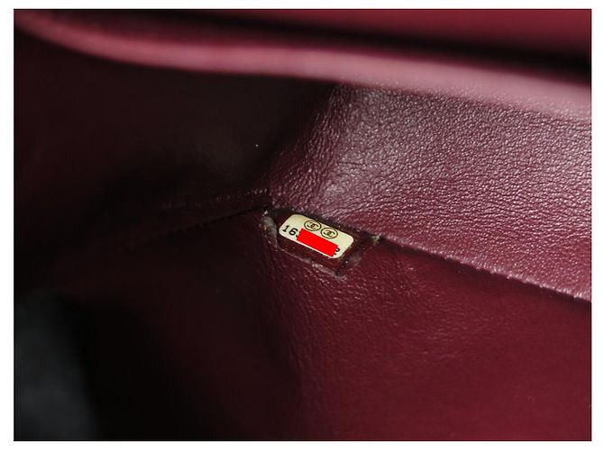 CHANEL CLASSIQUE 11.12 TIMELESS MEDIUM HANDTASCHE SCHWARZES LEDER SCHULTERGURT - Ansicht 12