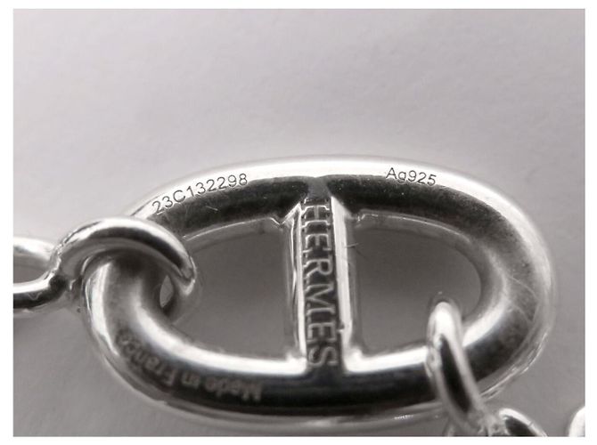 Hermès NUOVO COLLANA HERMES FARANDOLE SAUTOIR 120 CM IN ARGENTO MASSICCIO 96.9GR - vista 4