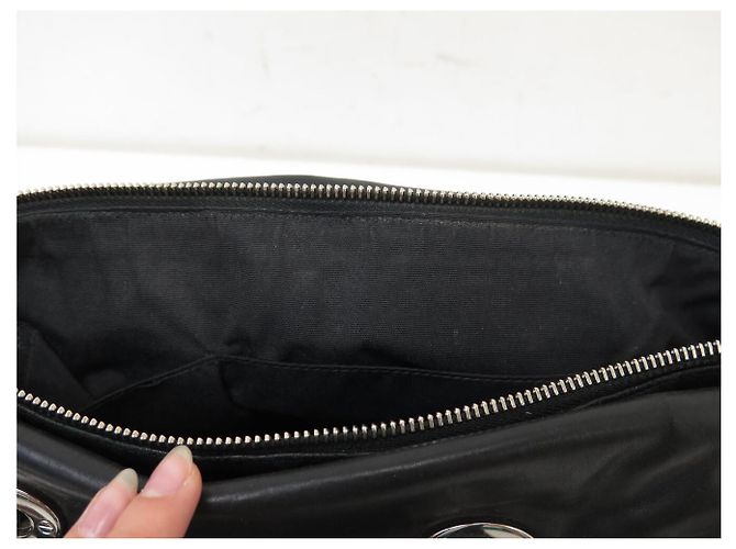 BORSA A MANO CHRISTIAN DIOR GRANVILLE IN PELLE CANNAGE CON TRACOLLA - vista 11