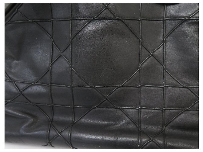 BORSA A MANO CHRISTIAN DIOR GRANVILLE IN PELLE CANNAGE CON TRACOLLA - vista 15