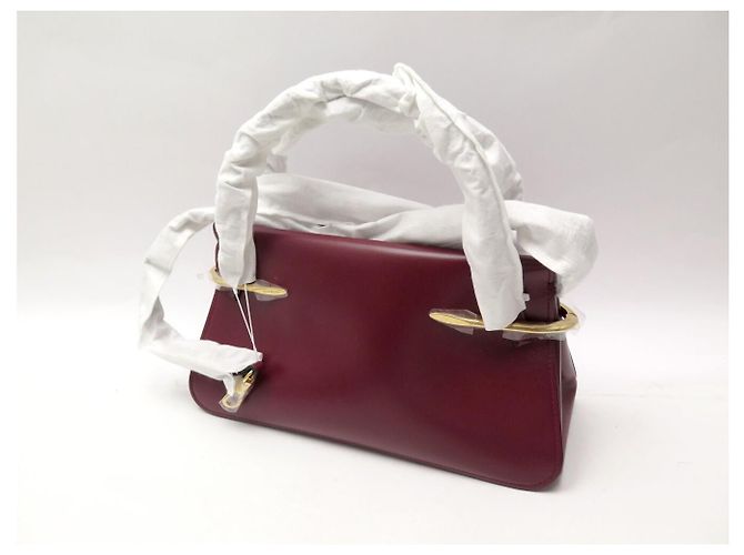 NEUE GIVENCHY PINCH MITTELARES HANDTASCHE BB5158B2CN BORDEAUX LEDER SCHULTERGURT - Ansicht 11
