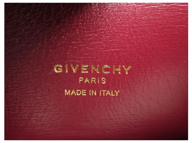 NEUE GIVENCHY PINCH MITTELARES HANDTASCHE BB5158B2CN BORDEAUX LEDER SCHULTERGURT - Ansicht 8