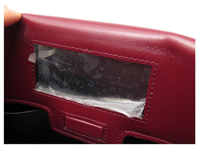 NEUE GIVENCHY PINCH MITTELARES HANDTASCHE BB5158B2CN BORDEAUX LEDER SCHULTERGURT - Ansicht 9