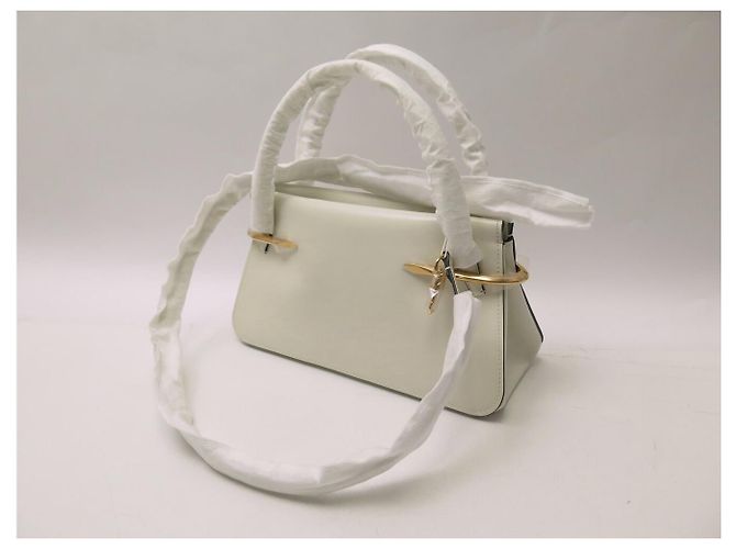 NEUE GIVENCHY PINCH MITTELARES HANDTASCHE BB5158B2CN WEISSES LEDER SCHULTERTASCHE - Ansicht 16
