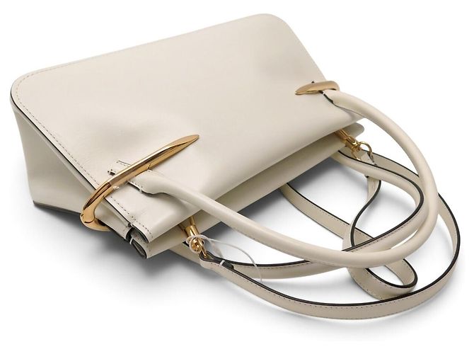 NEUE GIVENCHY PINCH MITTELARES HANDTASCHE BB5158B2CN WEISSES LEDER SCHULTERTASCHE - Ansicht 4