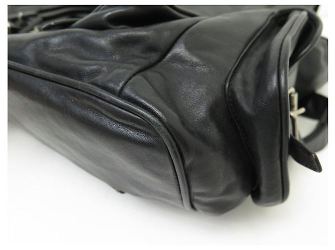 Autre Marque ZAINO SAINT LAURENT ROCK GR03 314671 PELLE NERA - vista 17