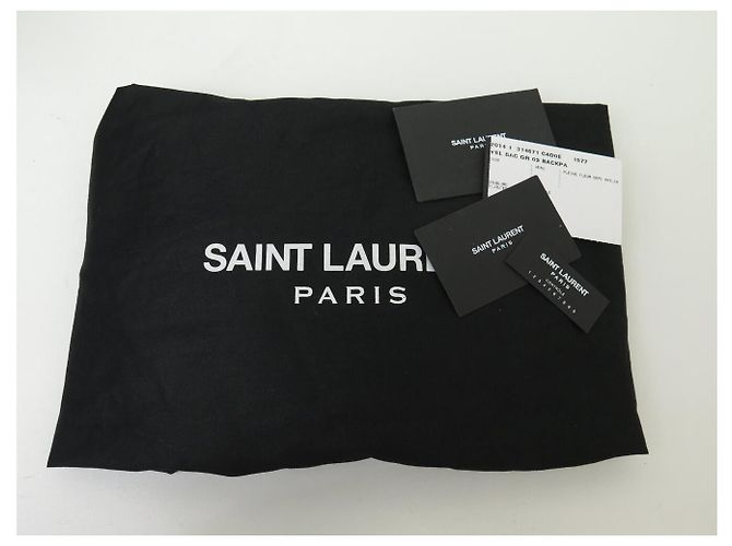 Autre Marque ZAINO SAINT LAURENT ROCK GR03 314671 PELLE NERA - vista 18