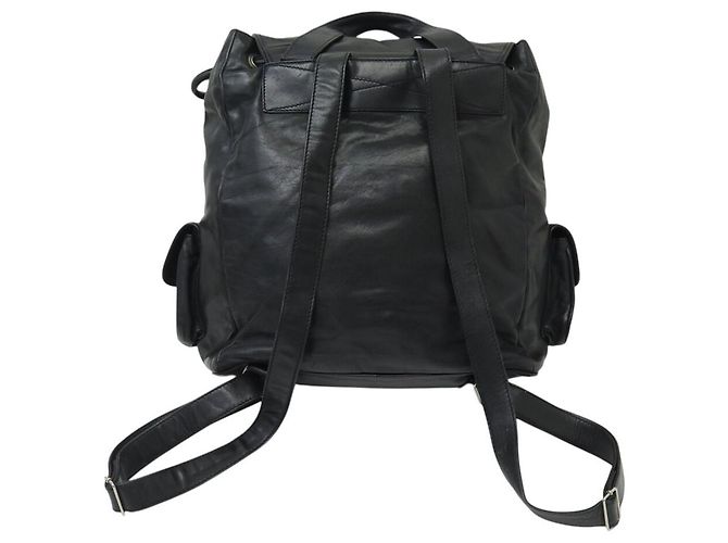 Autre Marque ZAINO SAINT LAURENT ROCK GR03 314671 PELLE NERA - vista 2