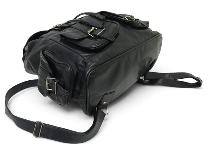 Autre Marque ZAINO SAINT LAURENT ROCK GR03 314671 PELLE NERA - vista 3