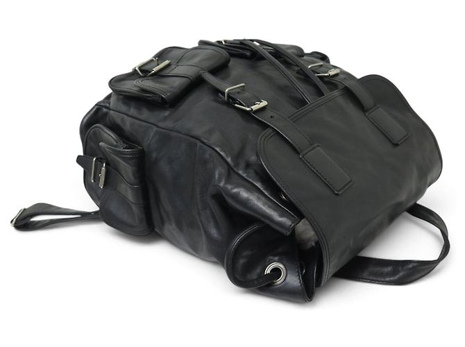 Autre Marque ZAINO SAINT LAURENT ROCK GR03 314671 PELLE NERA - vista 4