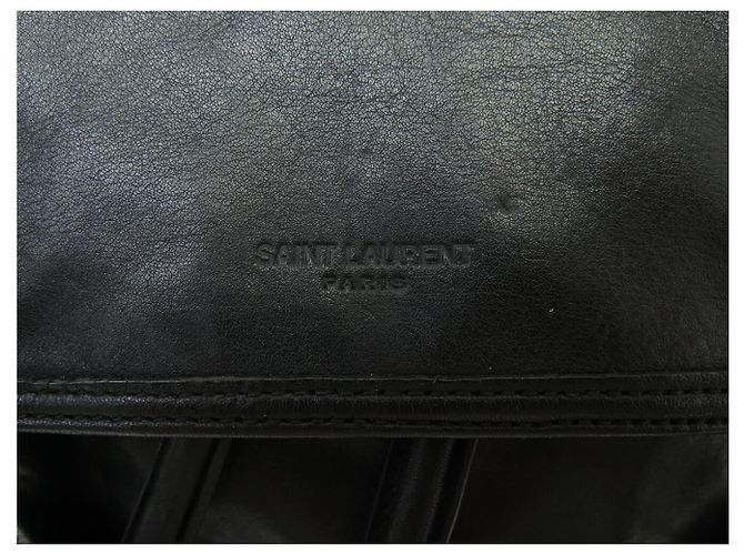 Autre Marque ZAINO SAINT LAURENT ROCK GR03 314671 PELLE NERA - vista 9