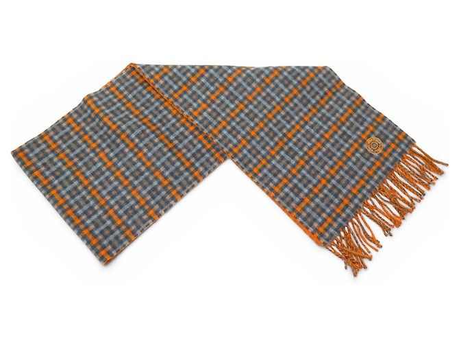 Hermès NUOVA SCIARPA HERMES REVERSIBILE TARTAN CLOU DE SELLE IN CASHMERE - vista 2