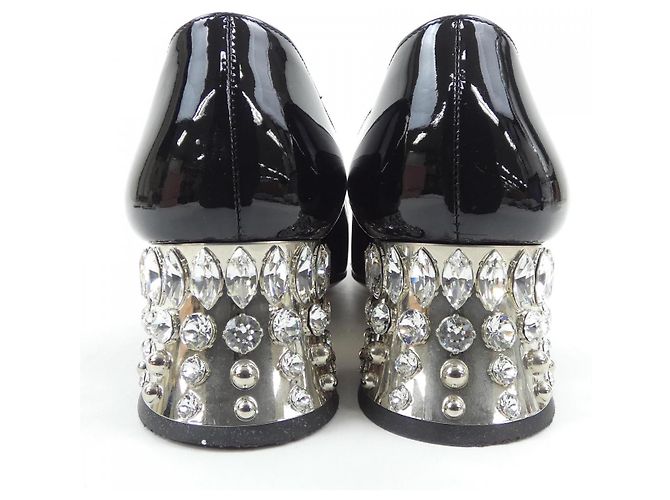Miu Miu Black Leather Pumps - view 5