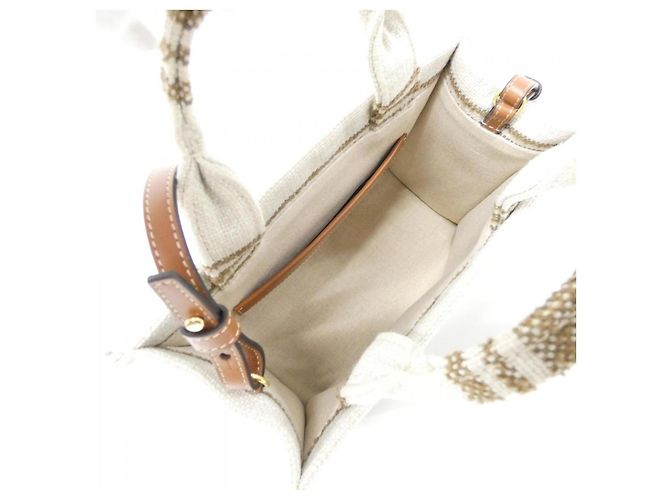 Céline Celine Small Cabas Thais Canvas Tasche - Ansicht 8