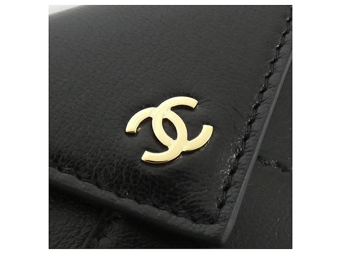 Tarjetero Chanel AP5041 de piel de cordero - vista 7