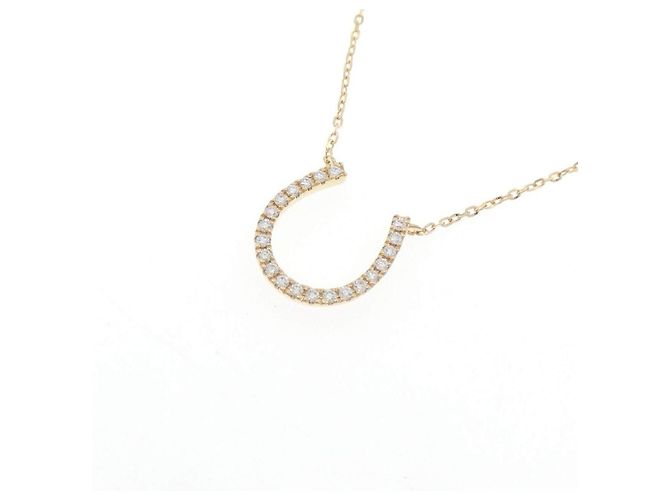 Autre Marque Collana a Ferro di Cavallo con Diamanti Star Jewelry Au750 - vista 3
