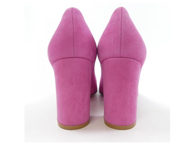 Autre Marque Décolleté Gianvito Rossi in pelle rosa - vista 5