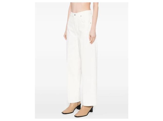 Citizens of Humanity Vaqueros Wide Leg Blancos - vista 6