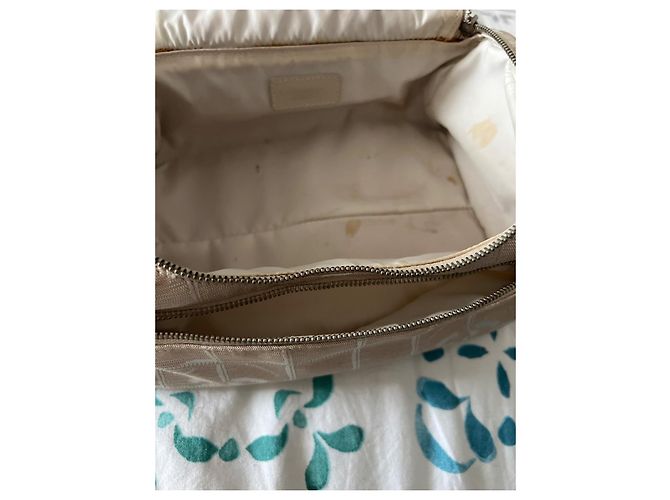 Chanel Vanity Case monogrammiertes Canvas beige - Ansicht 6