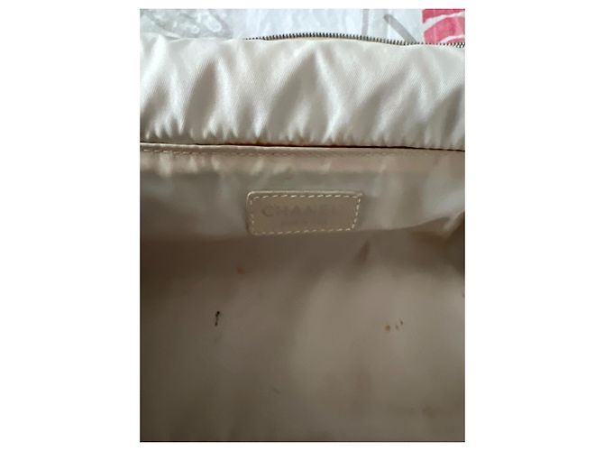 Chanel Vanity Case monogrammiertes Canvas beige - Ansicht 7