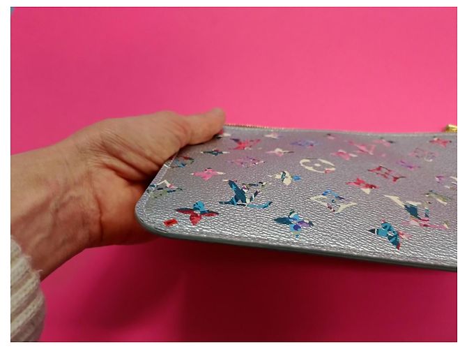 Louis Vuitton Pochette Monogram Multicolor Clutch Silber - Ansicht 2